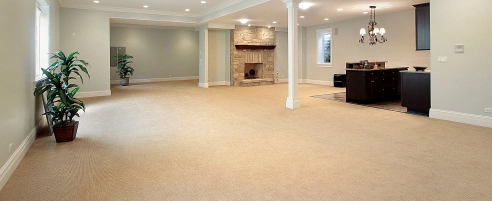 ajax basement carpet makeover