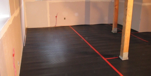 whitby basement subfloor repair services